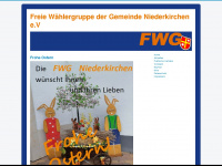 fwg-niederkirchen.de Webseite Vorschau