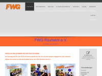 fwg-roxheim.de Webseite Vorschau