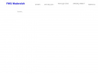 fwg-wadersloh.de Webseite Vorschau