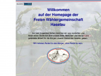 fwh-haselau.de Webseite Vorschau