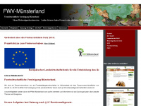 fwv-muensterland.de Webseite Vorschau