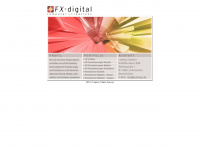 fxdigital.de Webseite Vorschau