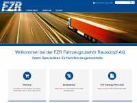 fzr.ch Webseite Vorschau
