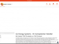 g2-energy-systems.de Webseite Vorschau