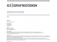 g3-grafikdesign.de Webseite Vorschau