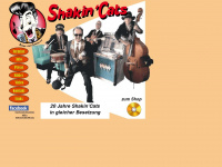 shakin-cats.de Webseite Vorschau