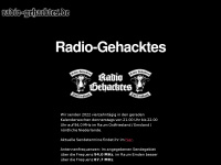 radio-gehacktes.de Webseite Vorschau