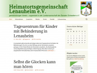 lenauheim.de Webseite Vorschau