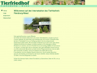 tierfriedhof-flensburg.de Webseite Vorschau