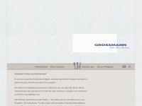 grossmann-feinkost.de Webseite Vorschau