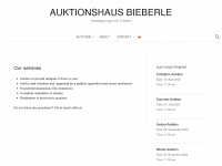 auktionshausbieberle.de Webseite Vorschau
