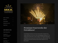 mkk-feuerwerk.de Webseite Vorschau