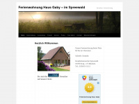 gaby-im-spreewald.de Webseite Vorschau