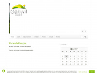 gaehwil.ch Webseite Vorschau