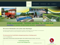 kautschukfolie.ch Webseite Vorschau