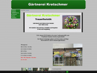 gaertnerei-kretschmer.de Webseite Vorschau