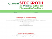 gaertnerei-steckroth.de Webseite Vorschau