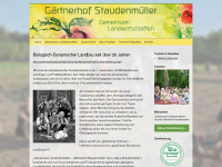 gaertnerhof-staudenmueller.de Webseite Vorschau