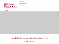 gaestehaus-bach.de Thumbnail