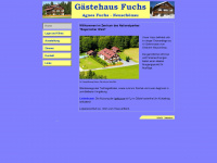 gaestehaus-fuchs-neuschoenau.de Webseite Vorschau
