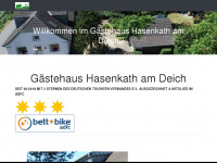 gaestehaus-hasenkathamdeich.de Webseite Vorschau