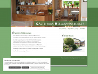 gaestehaus-hellmannsberger.de Webseite Vorschau