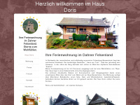 gaestehaus-hausdoris.de Webseite Vorschau