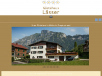 gaestehaus-laesser.at Webseite Vorschau