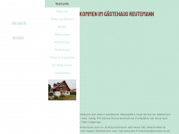 gaestehaus-reutemann.de Webseite Vorschau
