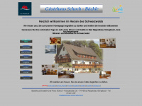 gaestehaus-schoch-baechle.de Webseite Vorschau