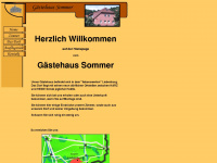 gaestehaus-sommer.de Webseite Vorschau