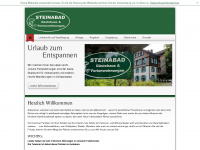 gaestehaus-steinabad.de Webseite Vorschau