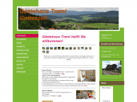 gaestehaus-treml.de Webseite Vorschau