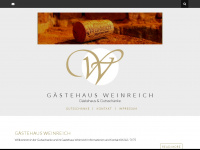 gaestehaus-weinreich.de Webseite Vorschau