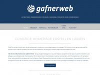 gafnerweb.ch Webseite Vorschau
