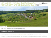 gaiss-waldkirch.de Webseite Vorschau