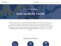 gajic-reinigungen-basel.ch Webseite Vorschau