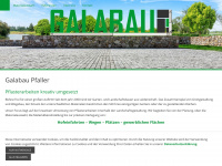 galabau-pfaller.de Webseite Vorschau