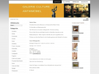 galerie-culture.de Webseite Vorschau
