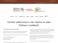 galerie-lindelbach.de Webseite Vorschau