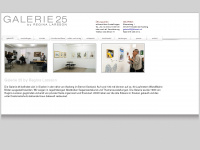 galerie25.ch Webseite Vorschau