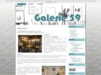 galerie59.de Webseite Vorschau