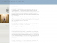 gallaschandrea.ch Webseite Vorschau