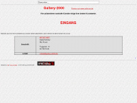 gallery-2000.de Webseite Vorschau