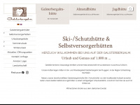 galsterbergalm.at Webseite Vorschau