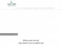 galvanik-grenchen.ch Webseite Vorschau