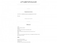 littlebitofcolour.wordpress.com Webseite Vorschau
