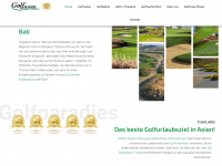 golfasian.de Webseite Vorschau