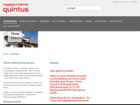 quintus.de Webseite Vorschau