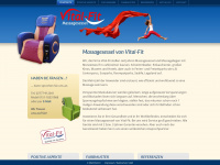 vital-fit-massagesessel.de Webseite Vorschau